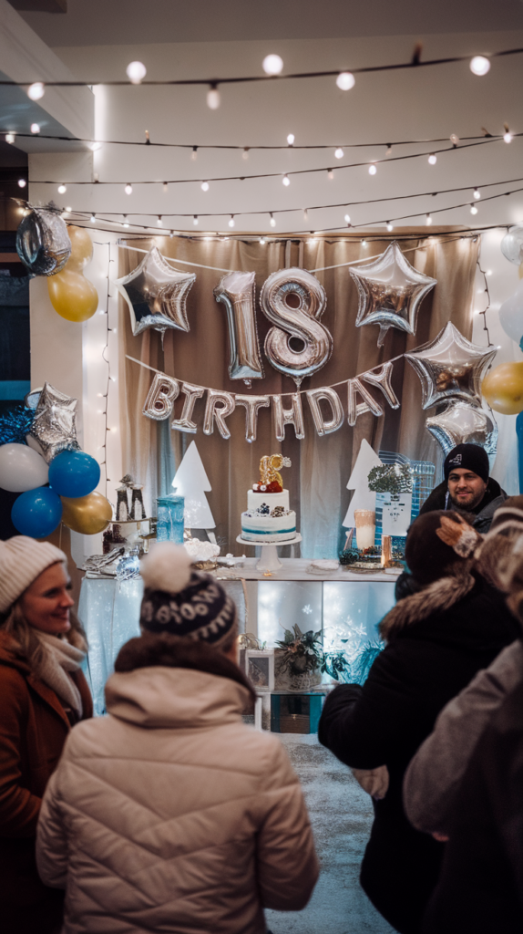 18th birthday party ideas during winter