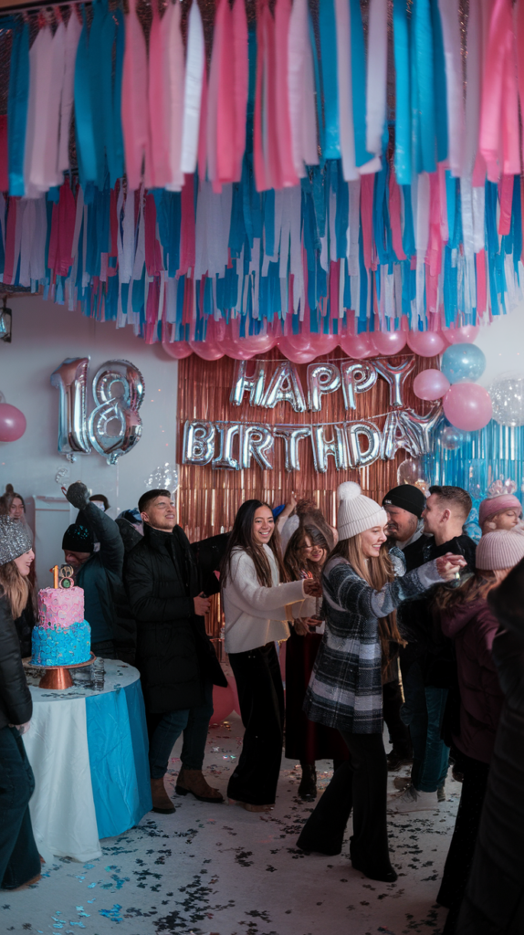 18th birthday party ideas during winter