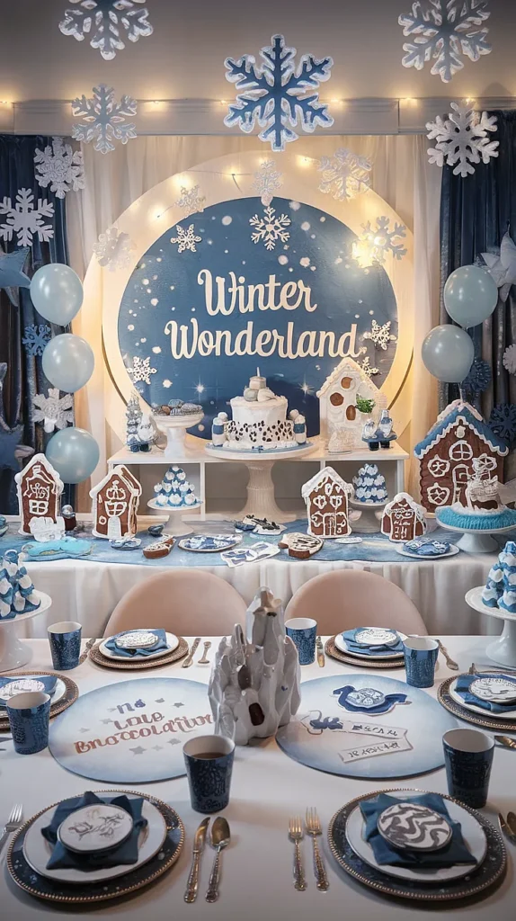 birthday party ideas in winter