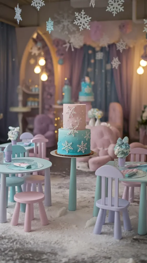 unique 1st birthday girl party ideas winter