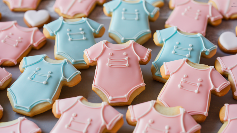 Valentine Baby Shower Sugar Cookies