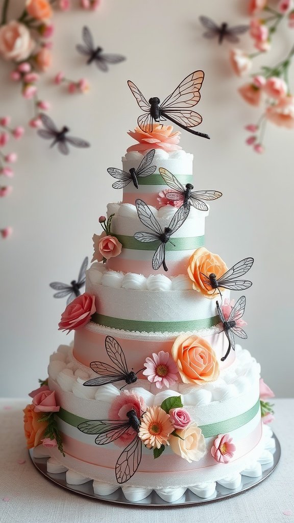 unique diaper cakes