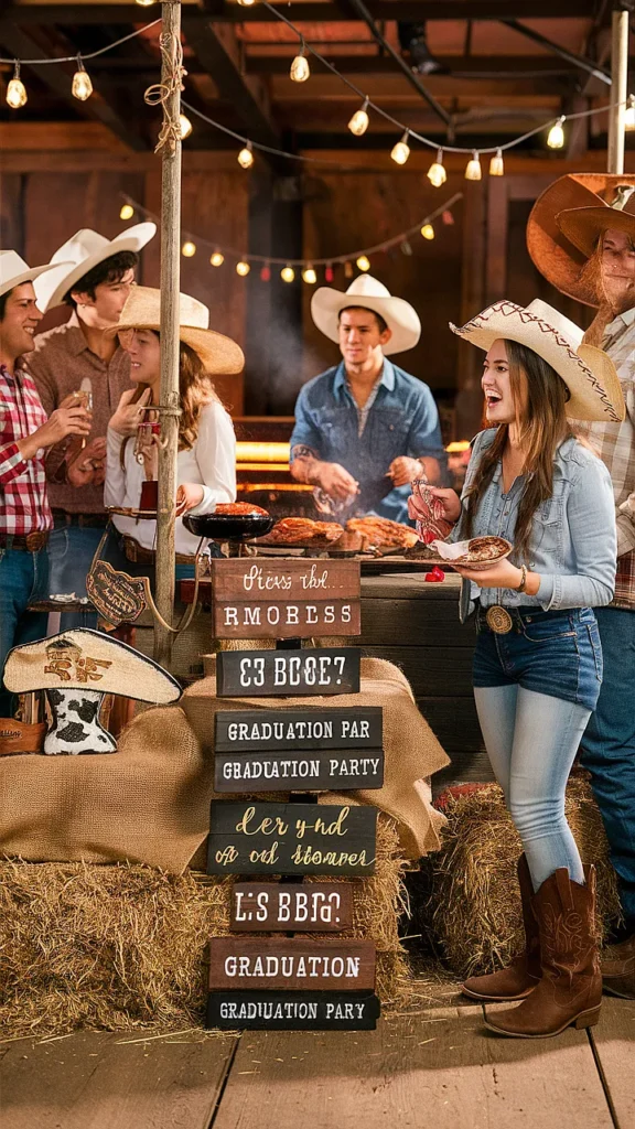 graduation party ideas western
