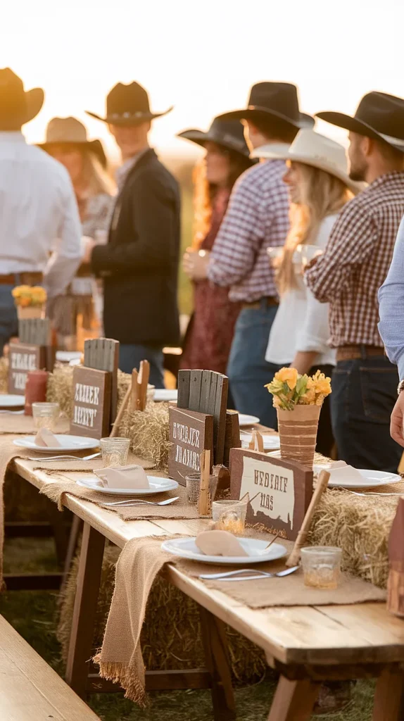 graduation party ideas western