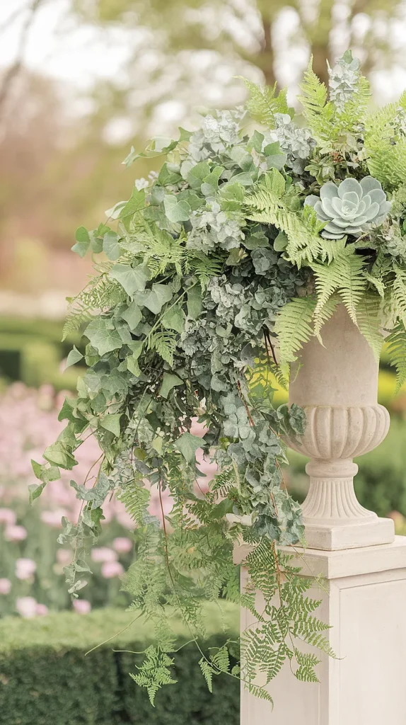 wedding flowers green