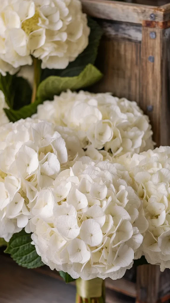 wedding flowers hydrangea