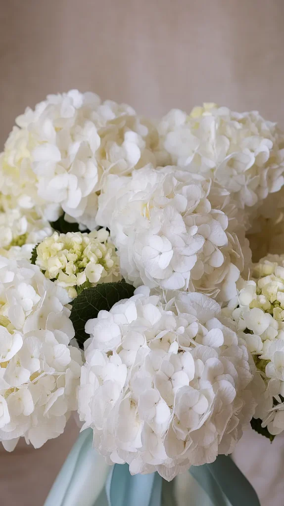 wedding flowers hydrangea