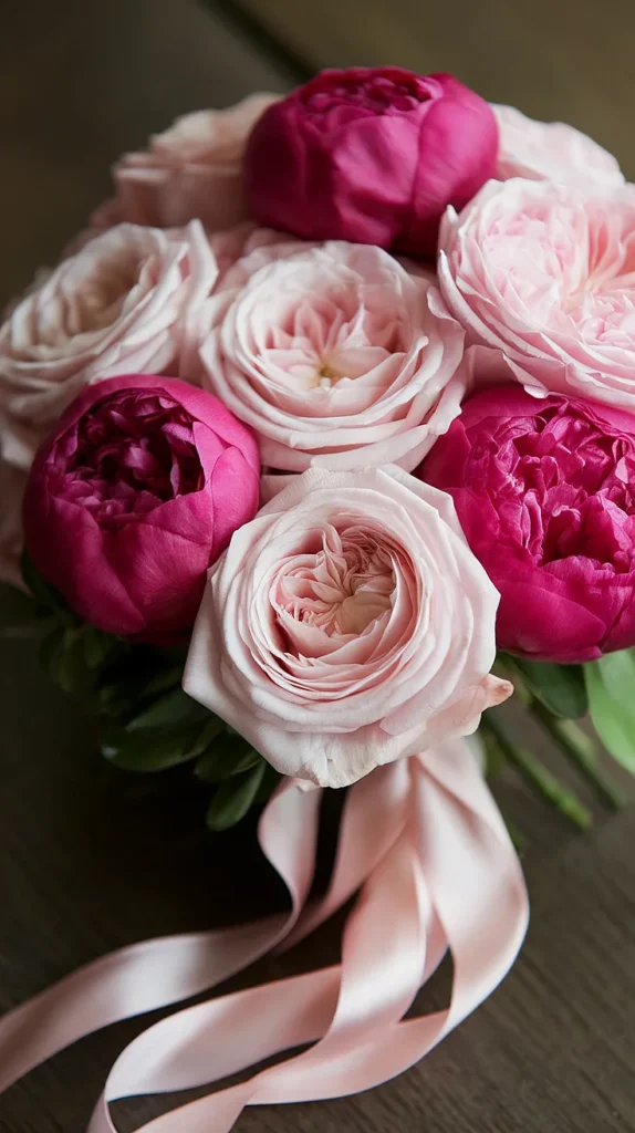 wedding flowers pink