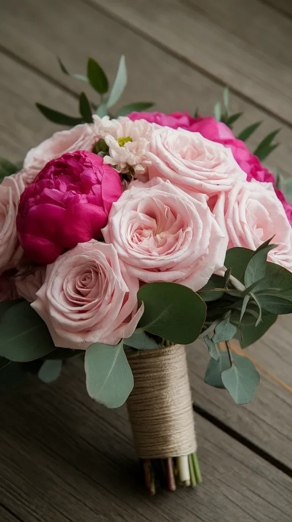 wedding flowers pink
