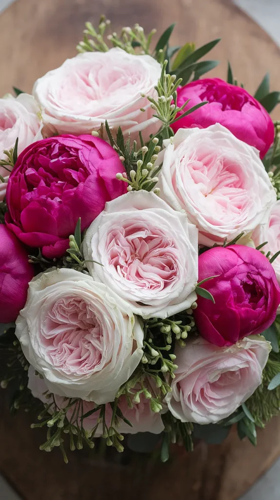 wedding flowers pink
