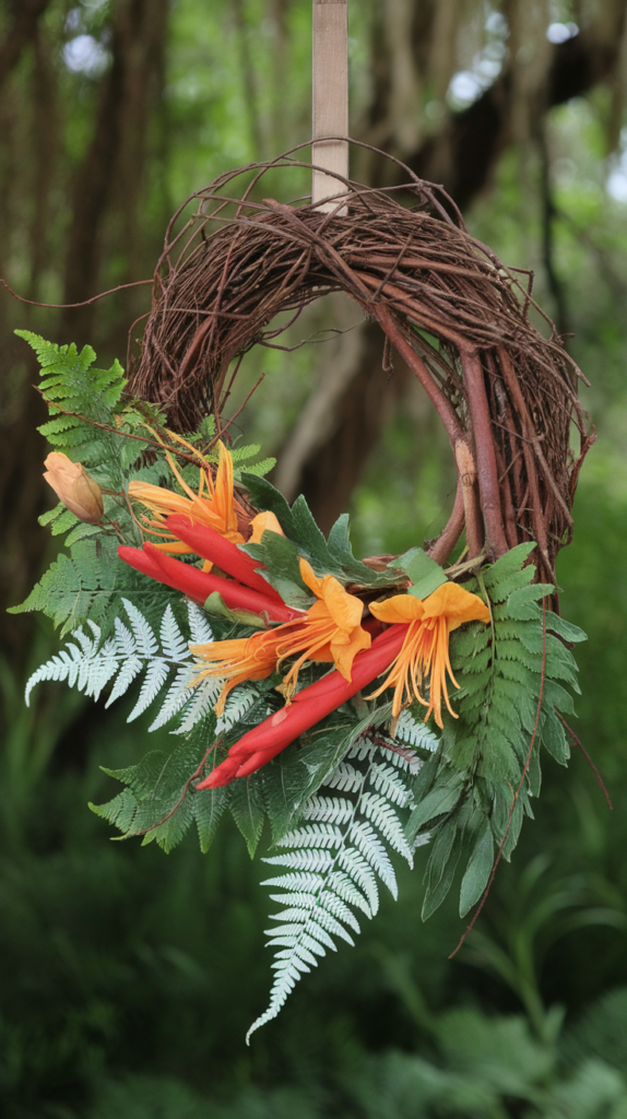 New Zealand’s Pacific Flora Wreath