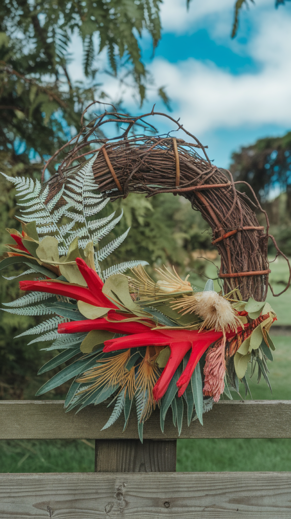 New Zealand’s Pacific Flora Wreath