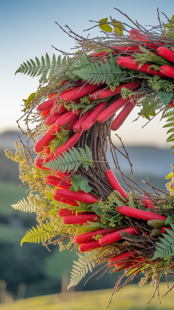 New Zealand’s Pacific Flora Wreath