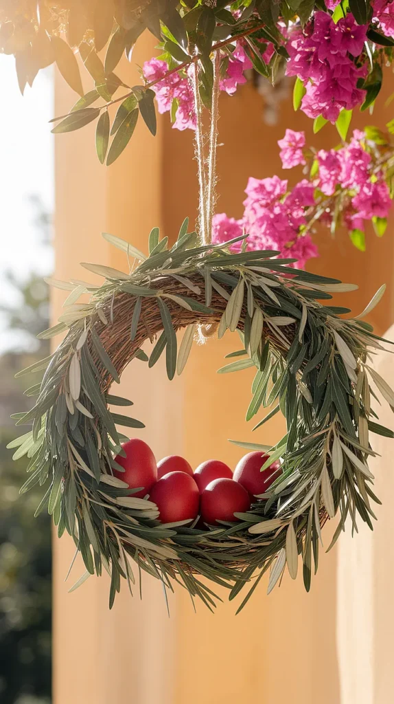 Greek Orthodox Mediterranean Wreath