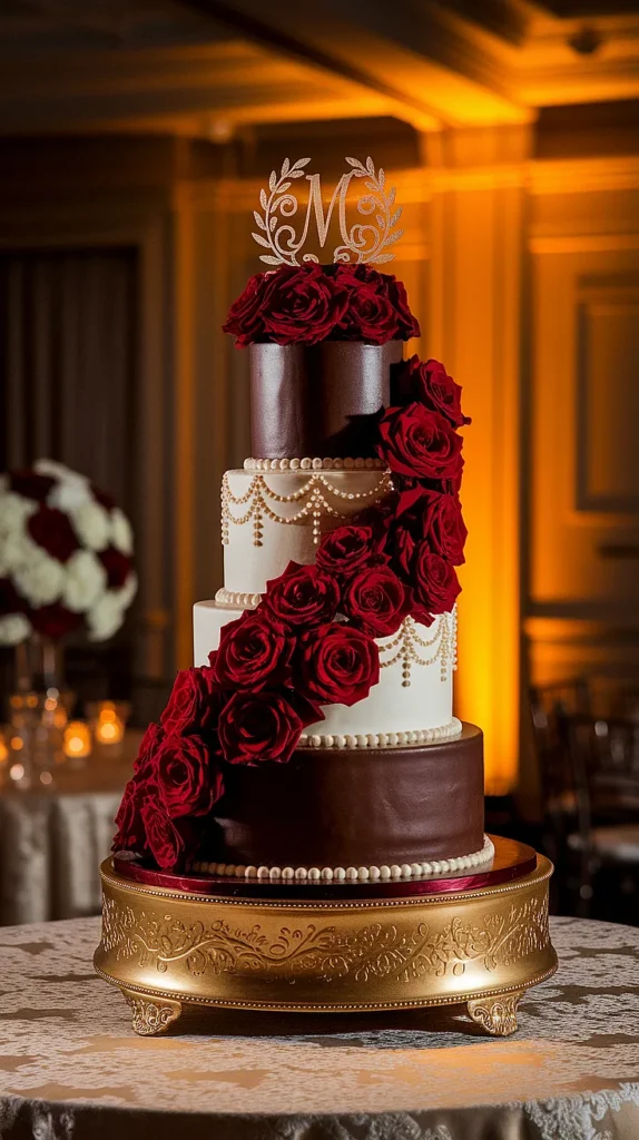 mafia wedding cake