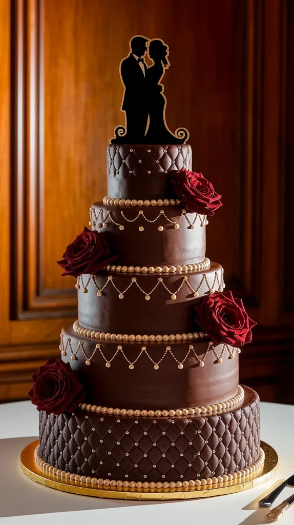 mafia wedding cake