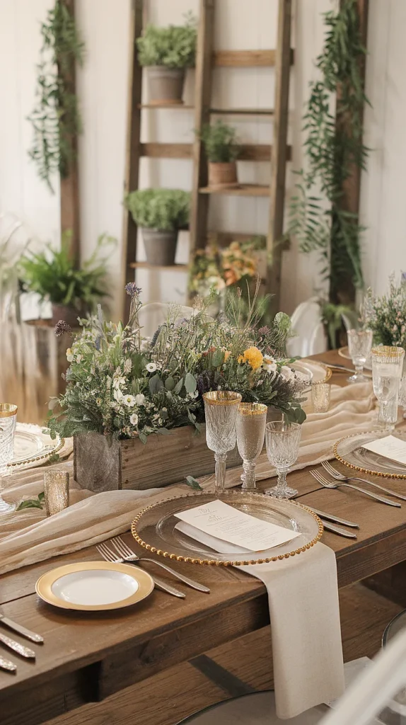 wedding aesthetic table