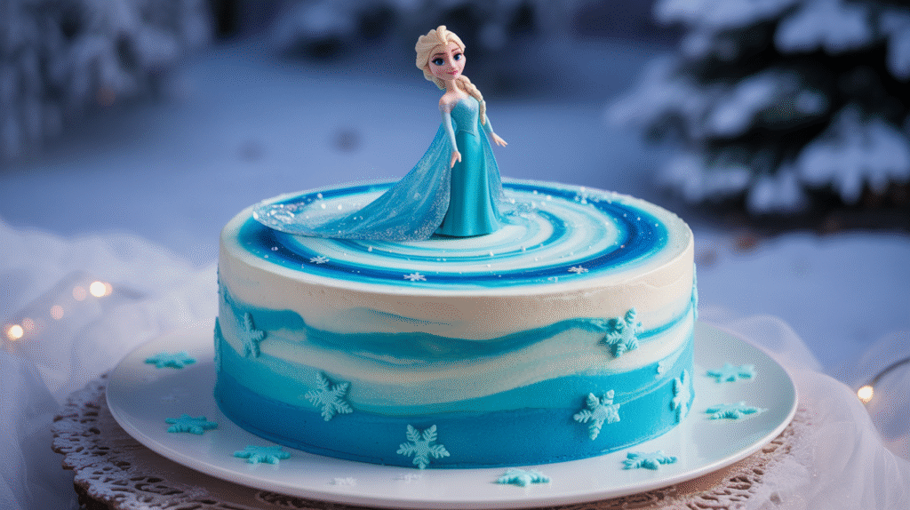 Elsa Cake Design