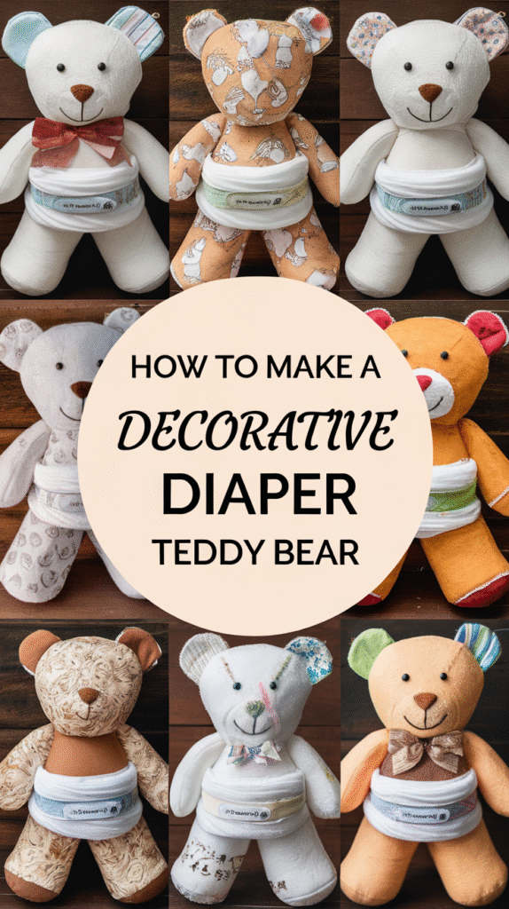diaper teddy bear