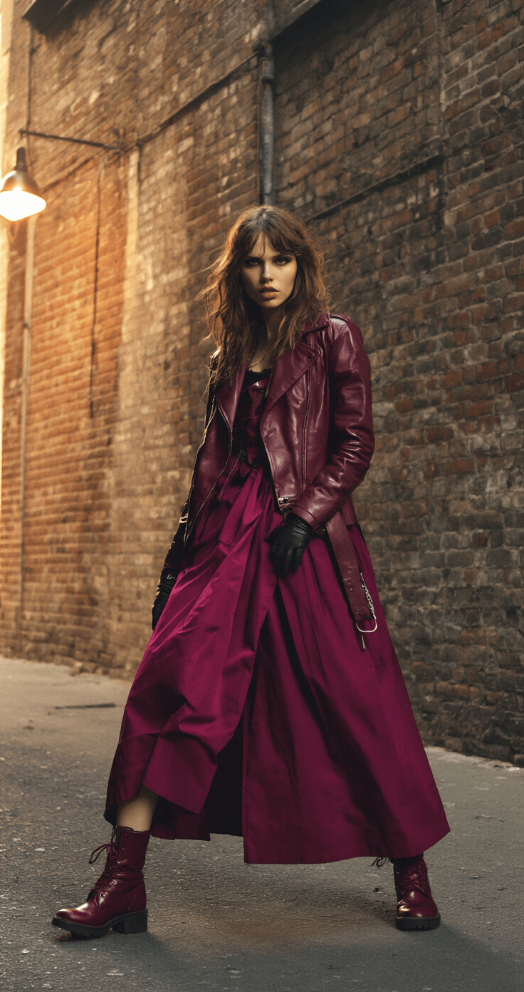 Nina the Killer Cosplay: Your Complete Guide to Nailing This Creepypasta Look A model in a complete Nina the Killer costume poses dramatically in an urban industrial setting during golden hour, showcasing layered costume elements and intense expressions against weathered brick walls and soft streetlamp glow.