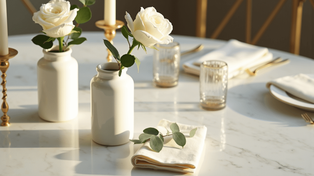 Minimalist Wedding Table Decor: Creating Elegant Simplicity That Steals