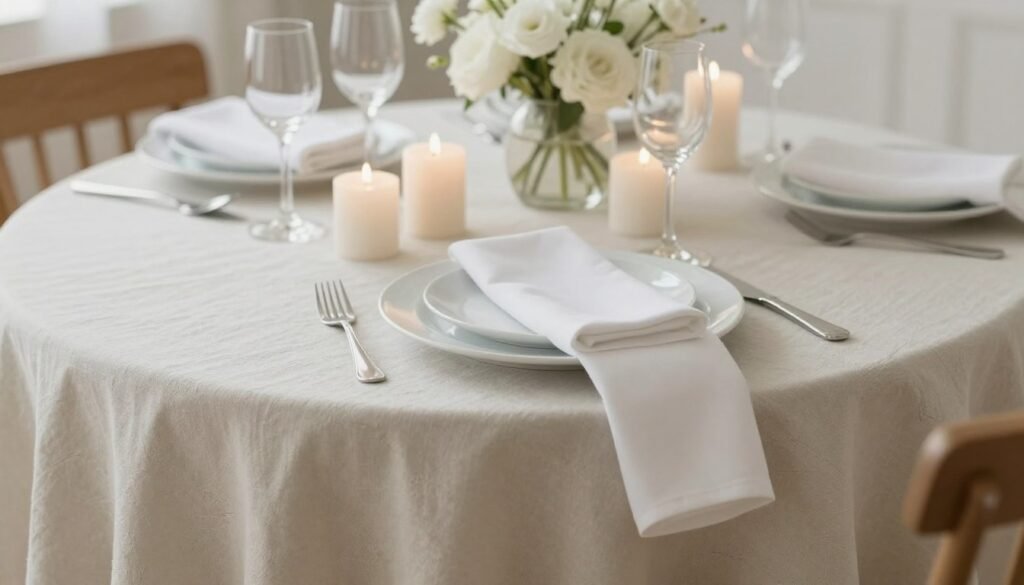 luxury birthday dinner table with white and neutral color palette luxury birthday dinner table with white and neutral color palette