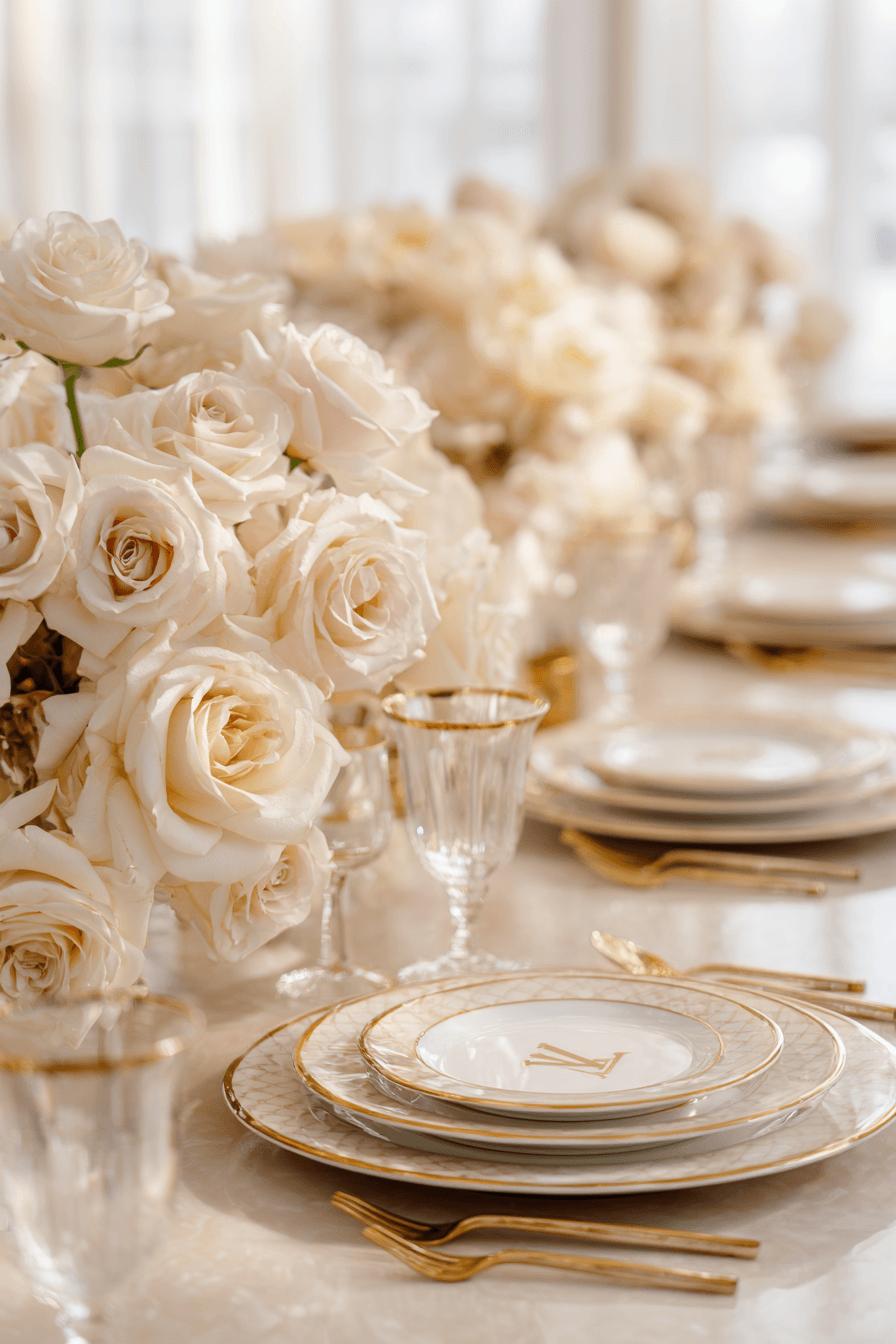 27 Gorgeous Bridal Shower Brunch Tablescape Ideas