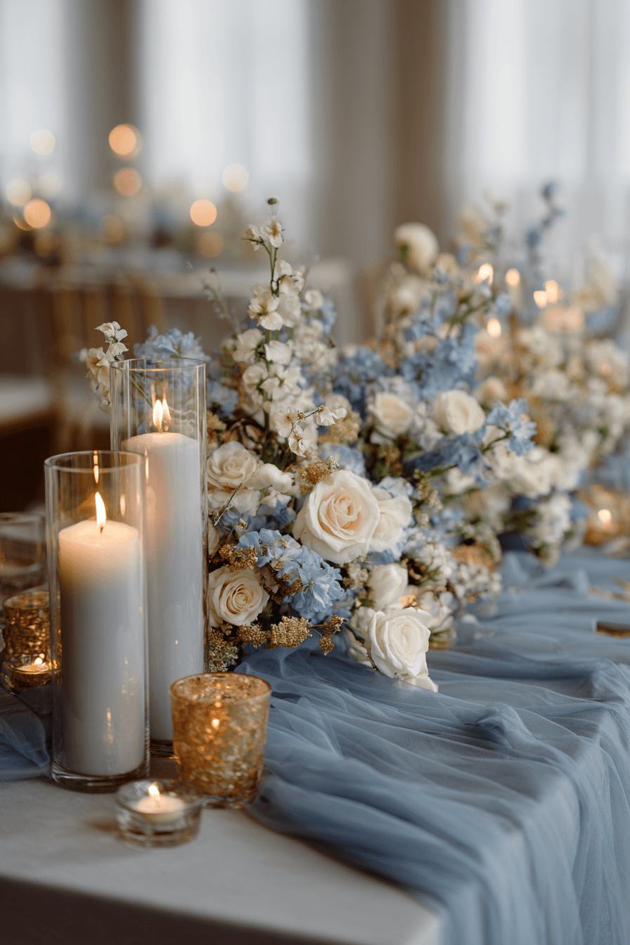27 Dusty Blue Wedding Color Palettes That Are Simply Perfect