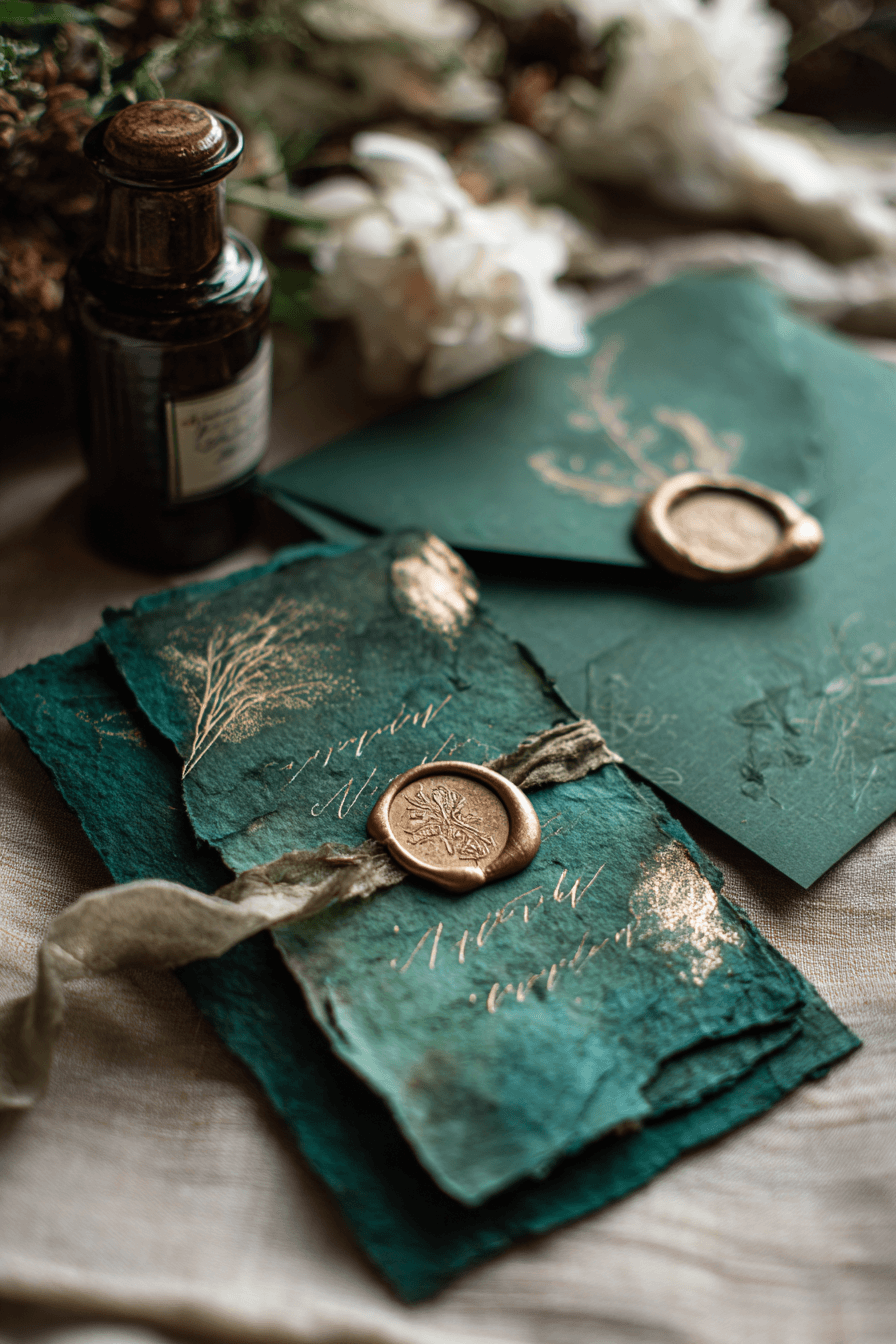 27 Emerald Green Wedding Inspirations for a Glam Celebration
