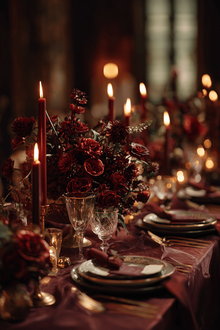 27 Moody Wedding Inspirations for an Elegant Dark AestheticMoody Wedding