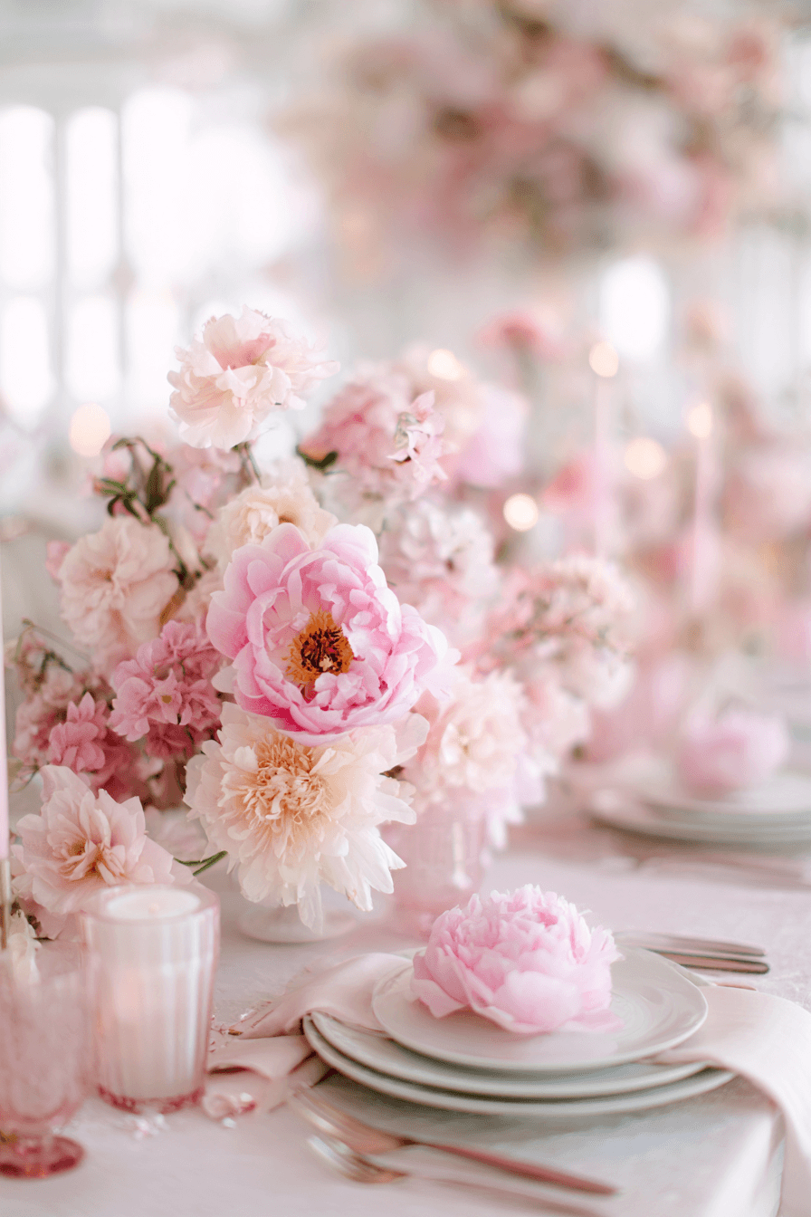 27 Gorgeous Bridal Shower Brunch Tablescape Ideas