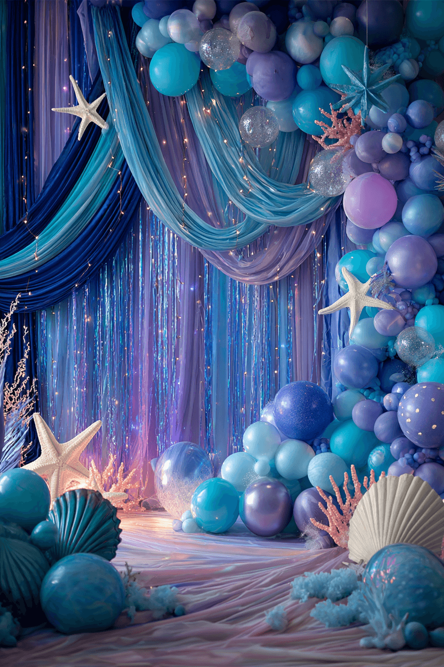 27 Stunning Mermaid Birthday Party Decorations You’ll Love