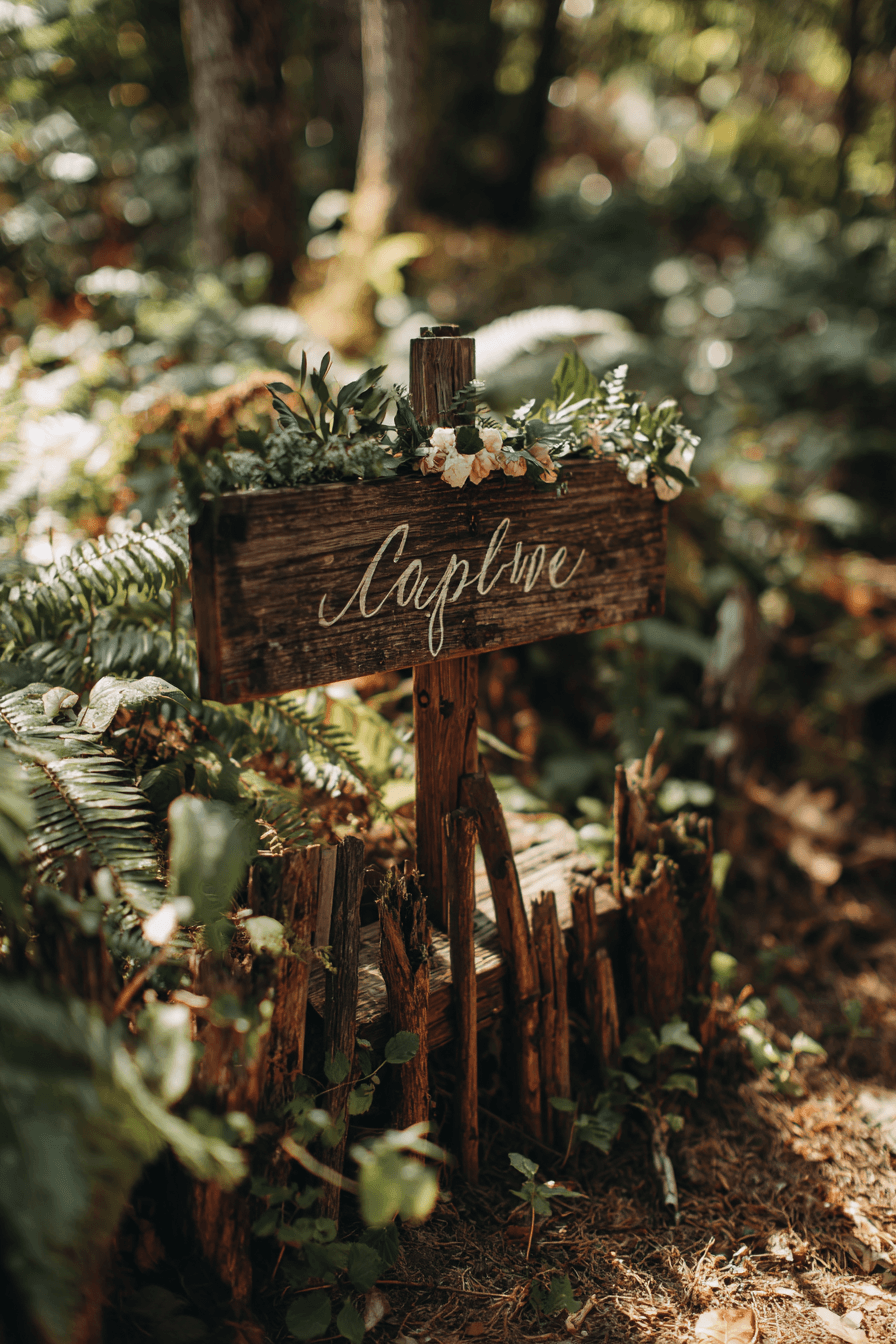 27 Whimsical Forest Wedding Ideas for a Magical Atmosphere
