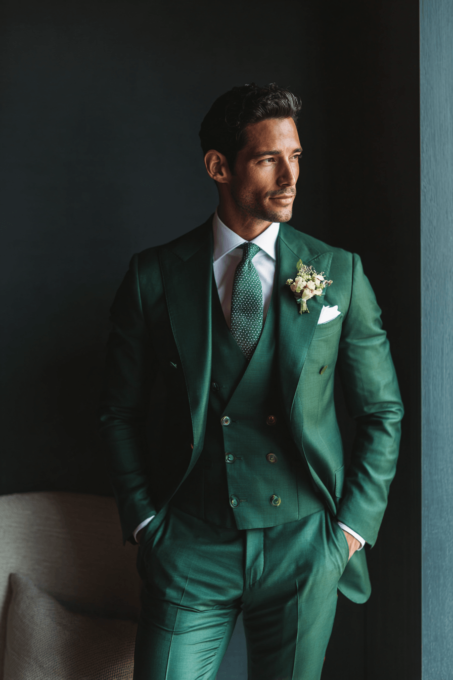 27 Emerald Green Wedding Inspirations for a Glam Celebration