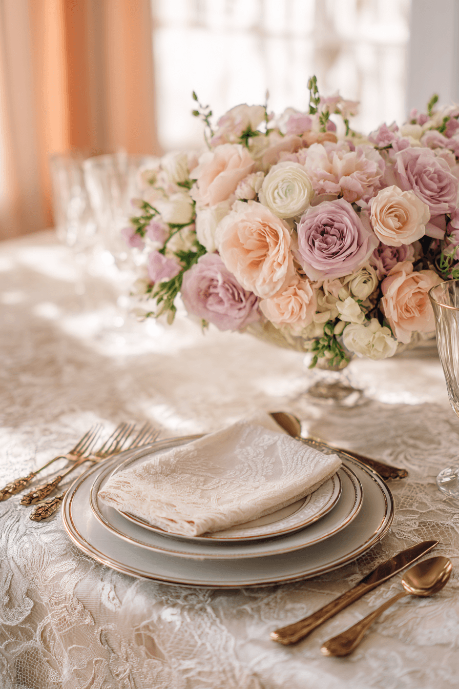 27 Gorgeous Bridal Shower Brunch Tablescape Ideas