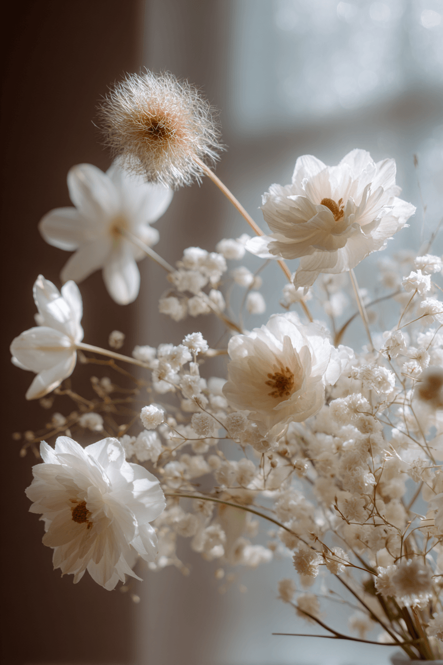 27 White Flower Bouquet Inspirations for Weddings and Events