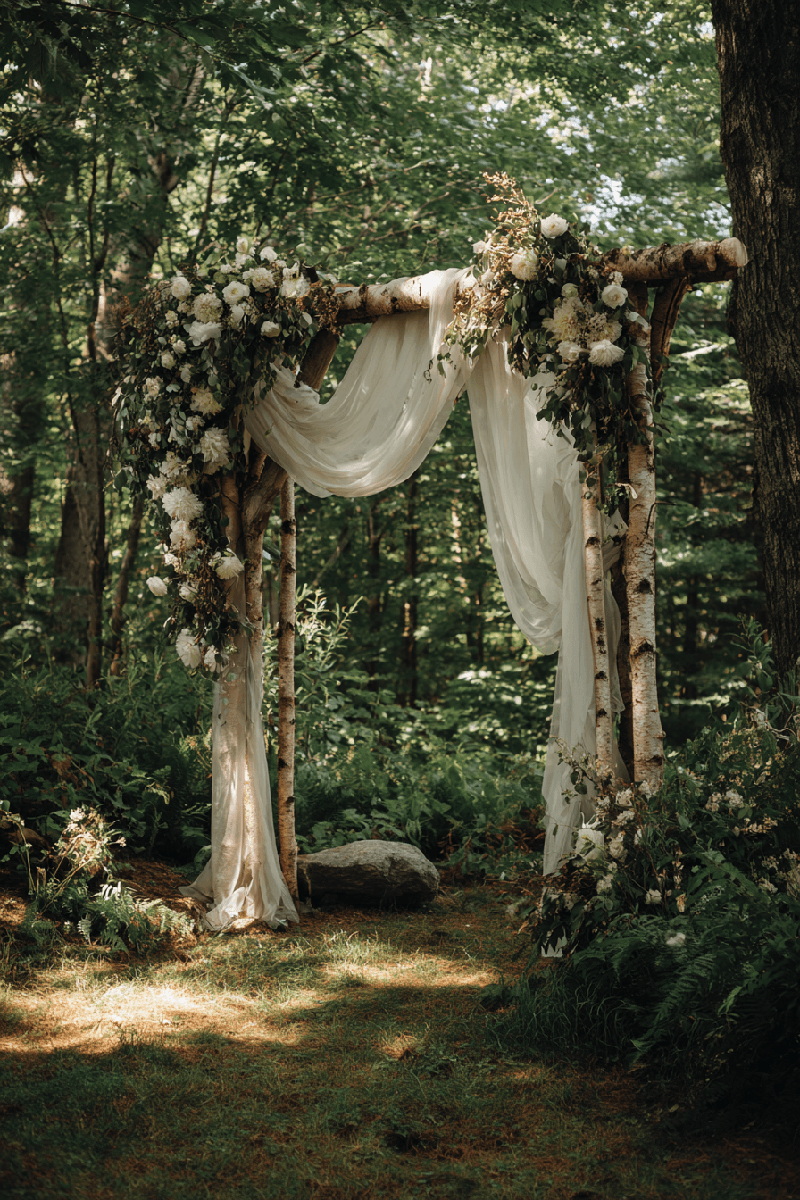 27 Whimsical Forest Wedding Ideas for a Magical Atmosphere