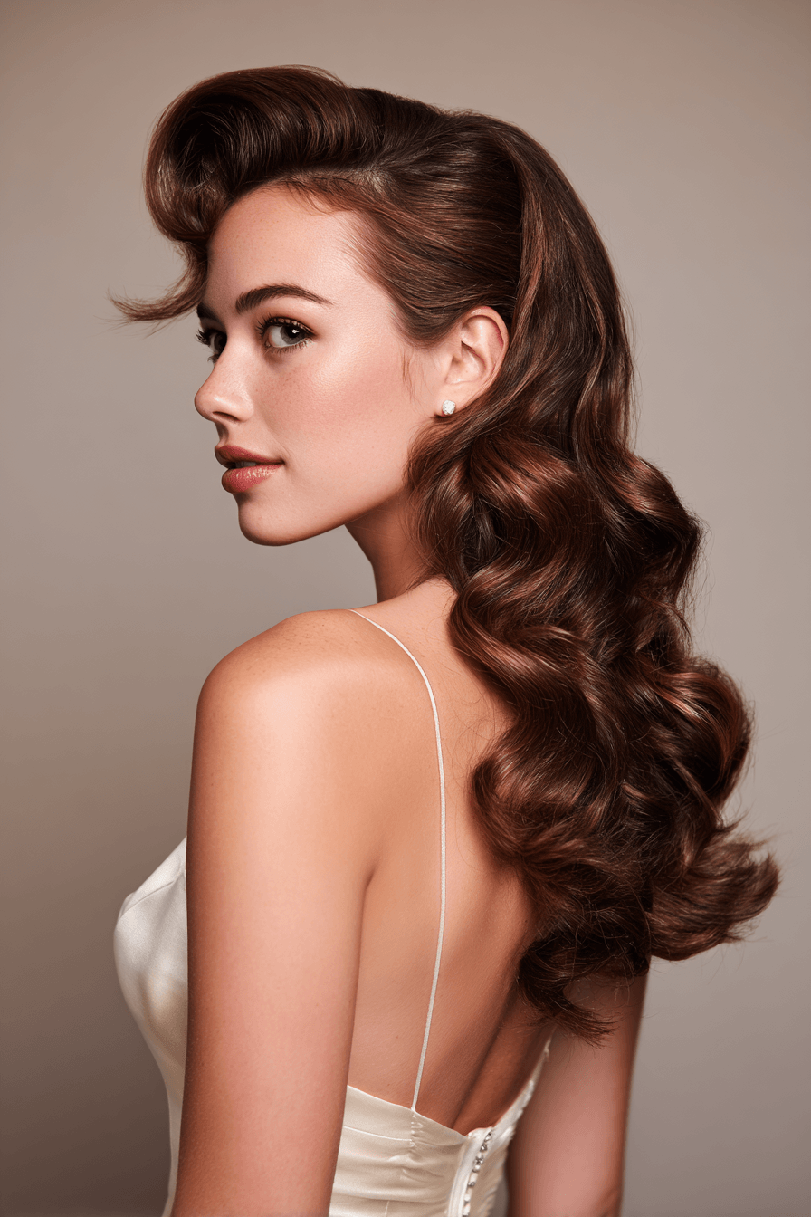 27 Classy Half Up Half Down Wedding Hair Ideas for Elegant Brides