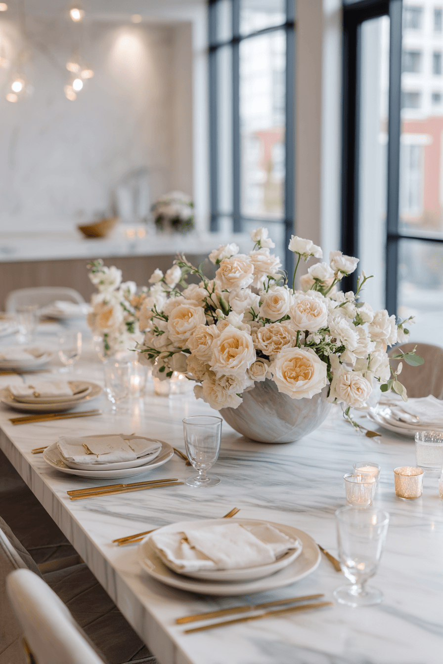 27 Gorgeous Bridal Shower Brunch Tablescape Ideas