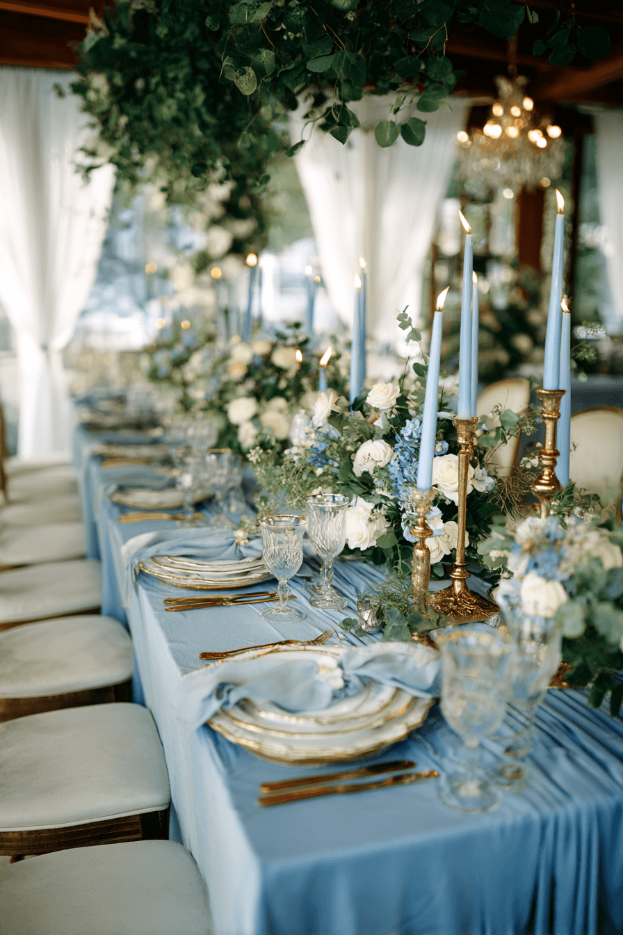 27 Dusty Blue Wedding Color Palettes That Are Simply Perfect