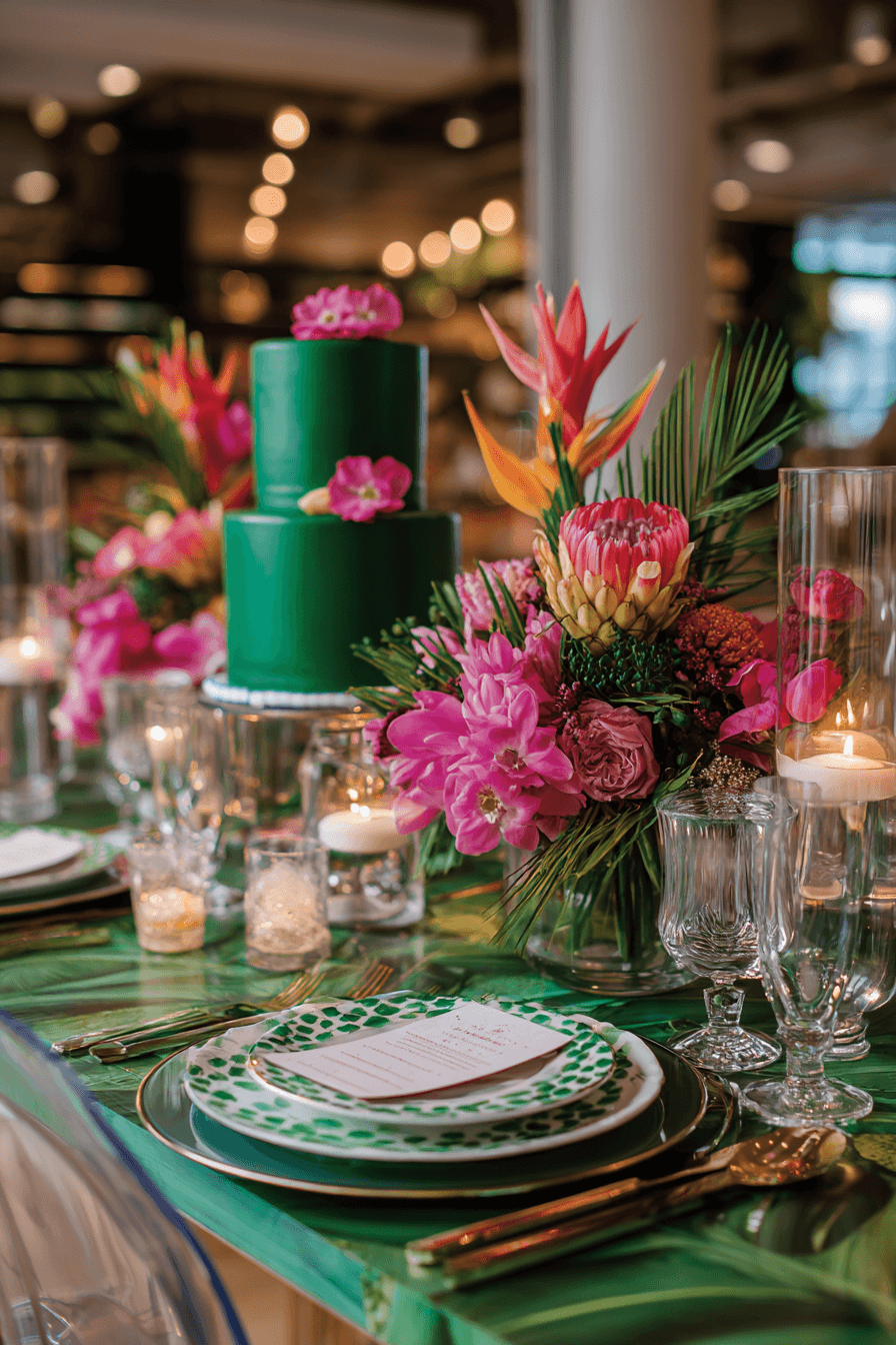 27 Emerald Green Wedding Inspirations for a Glam Celebration