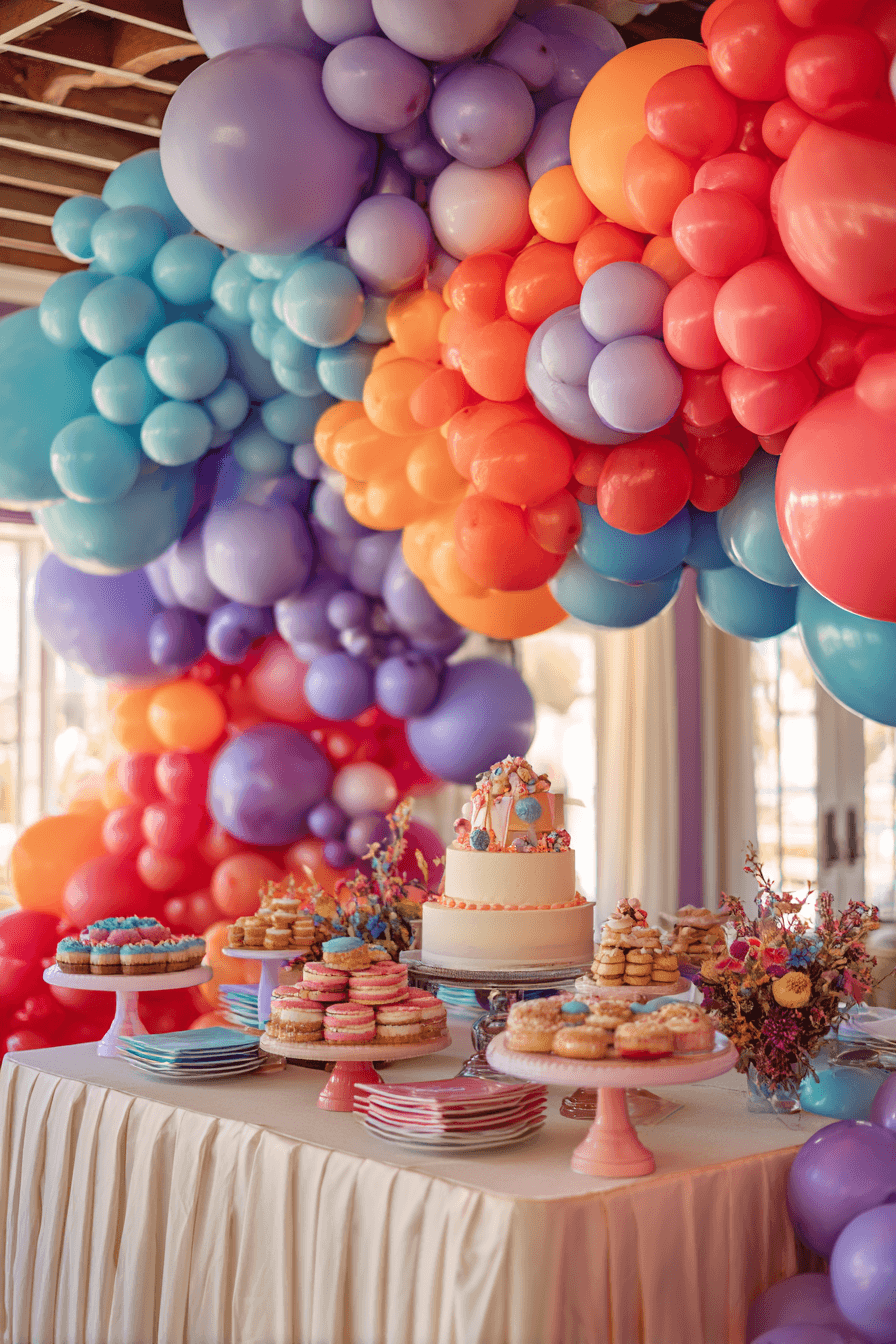 27 One Wonderful Adventure Hot Air Balloon First Birthday Party