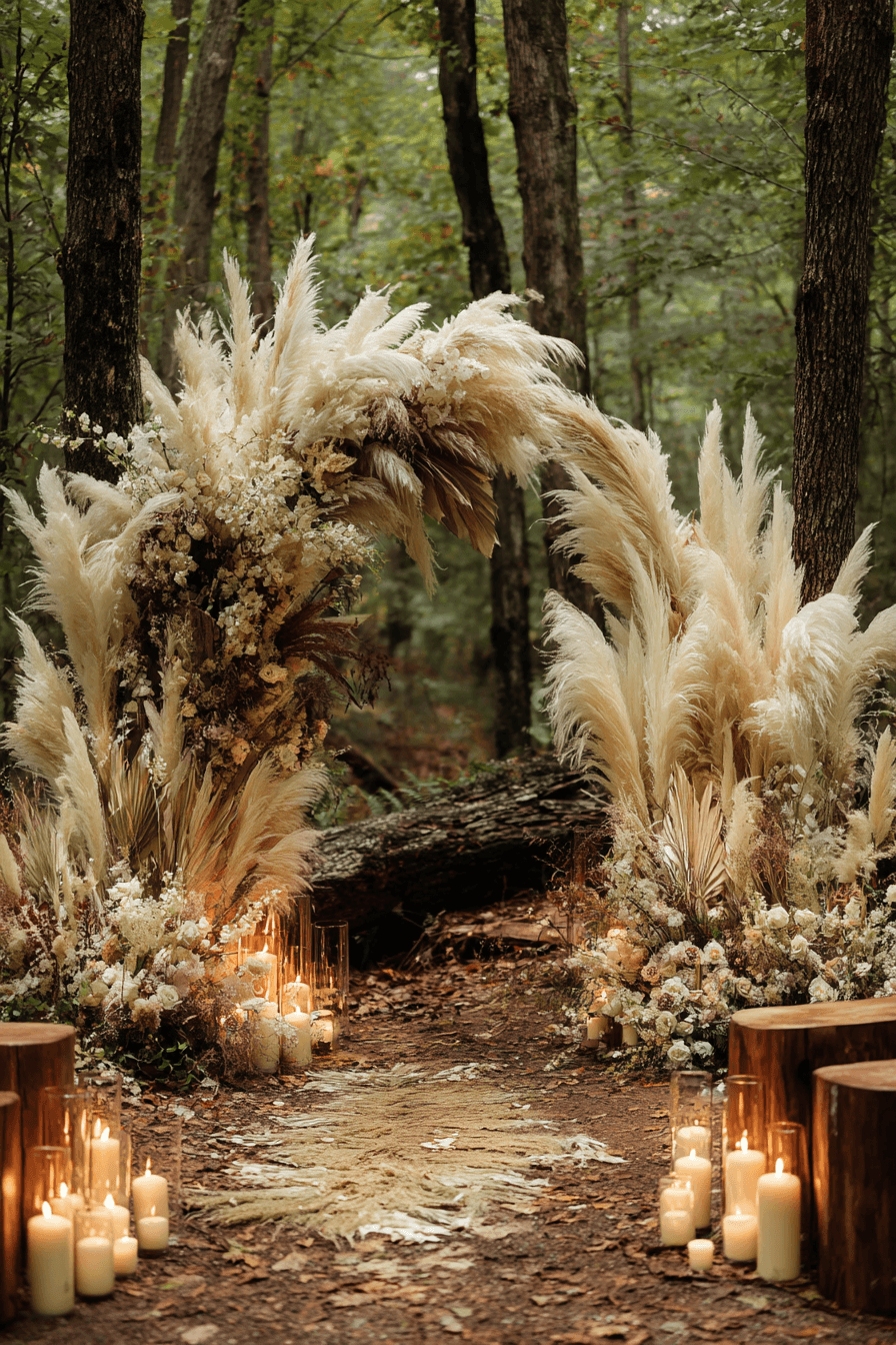 27 Whimsical Forest Wedding Ideas for a Magical Atmosphere