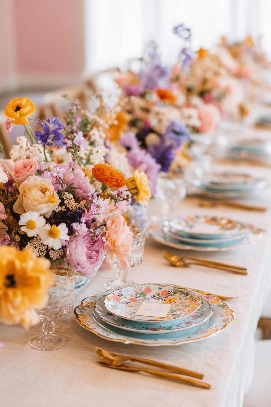 27 Gorgeous Bridal Shower Brunch Tablescape Ideas