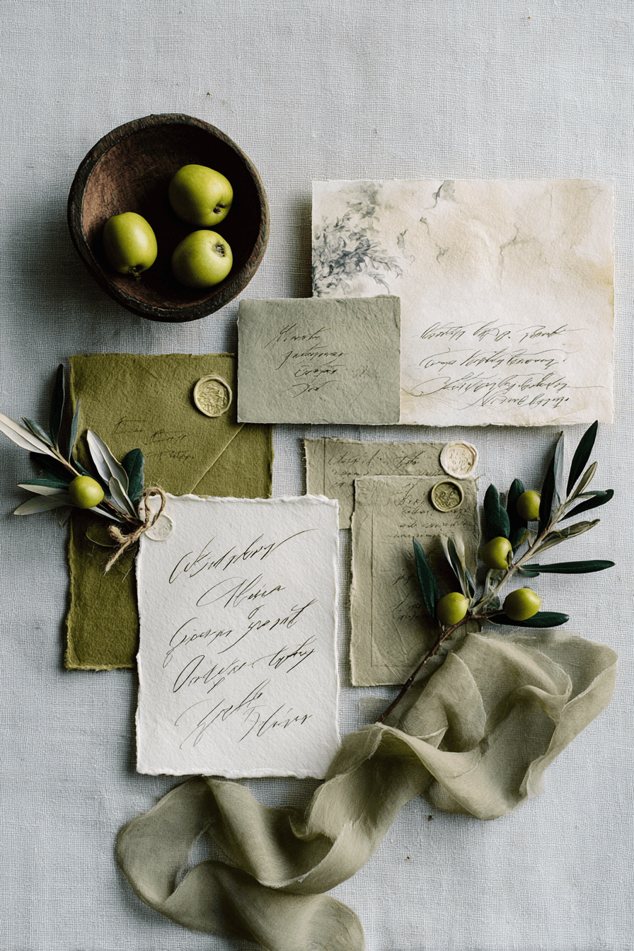 27 Olive Green Wedding Ideas for a Naturally Elegant Celebration