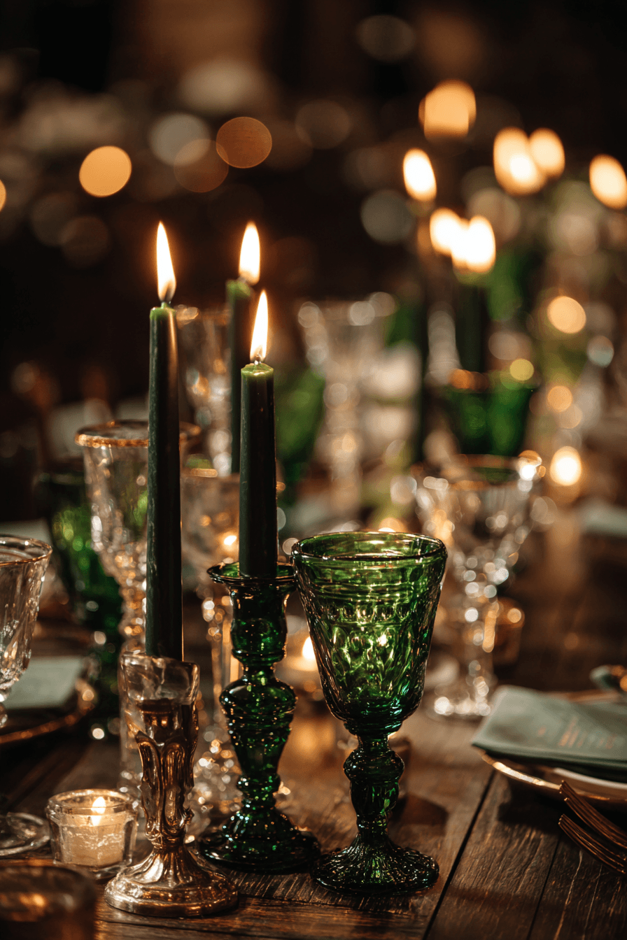 27 Emerald Green Wedding Inspirations for a Glam Celebration