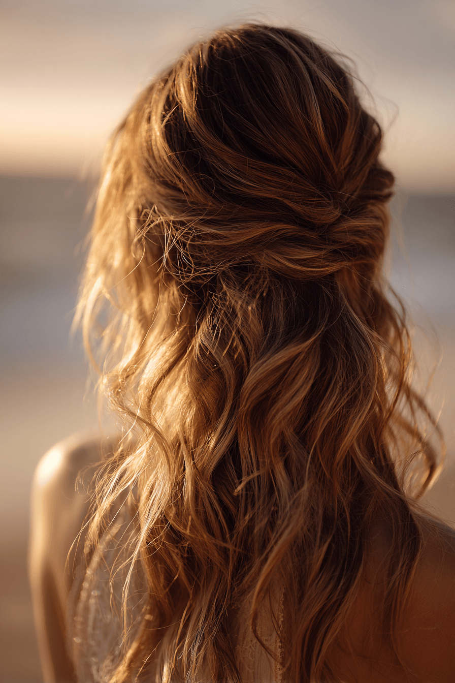 27 Classy Half Up Half Down Wedding Hair Ideas for Elegant Brides