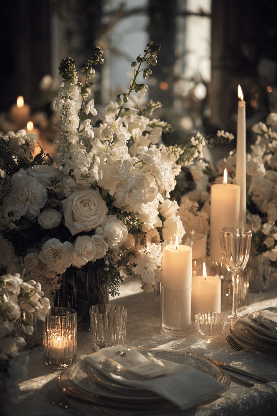 27 White Flower Bouquet Inspirations for Weddings and Events