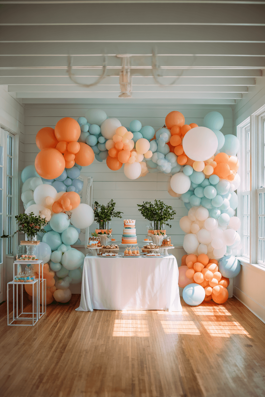 27 One Wonderful Adventure Hot Air Balloon First Birthday Party