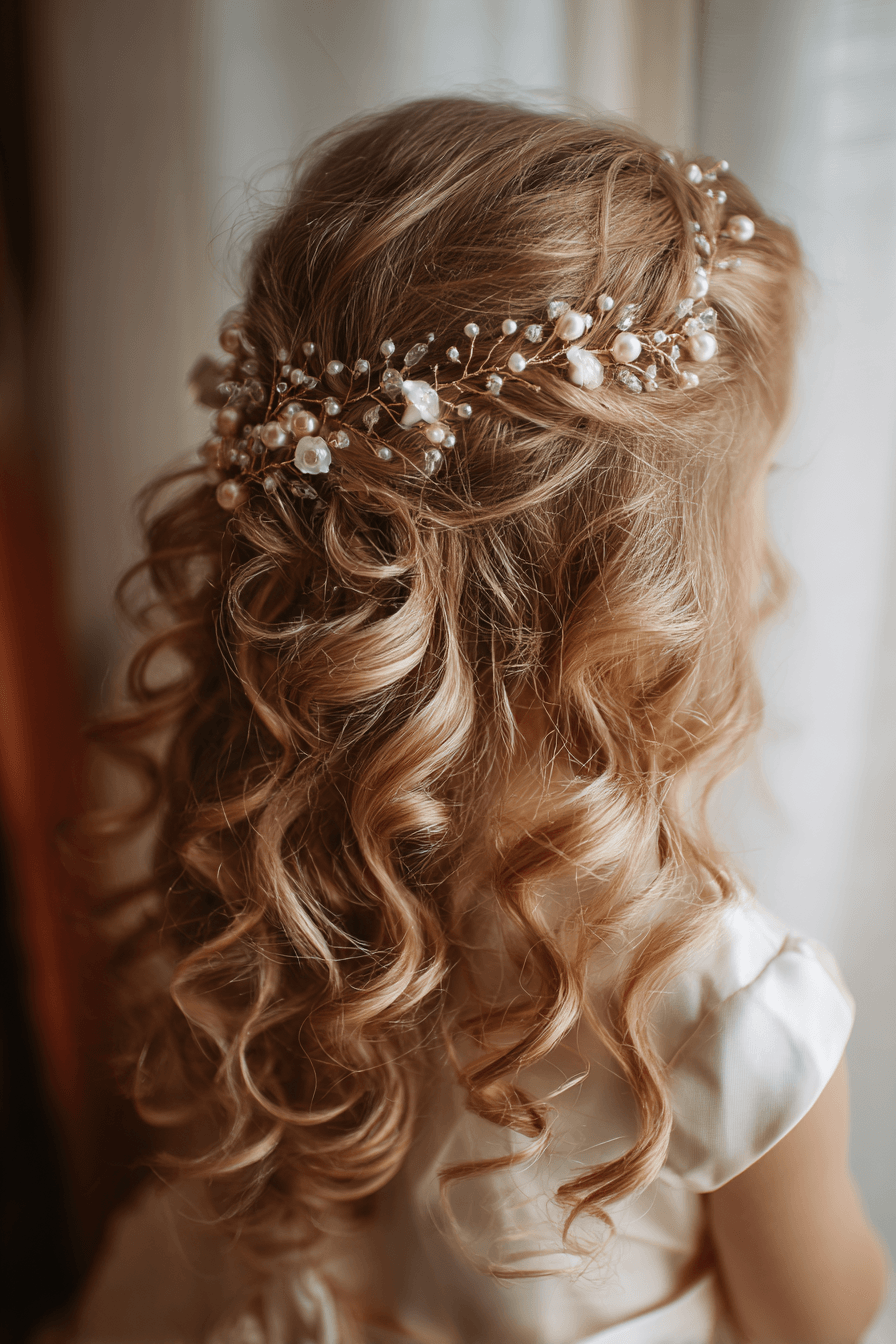 27 Elegant Flower Girl Hair Inspirations for Every Wedding Theme